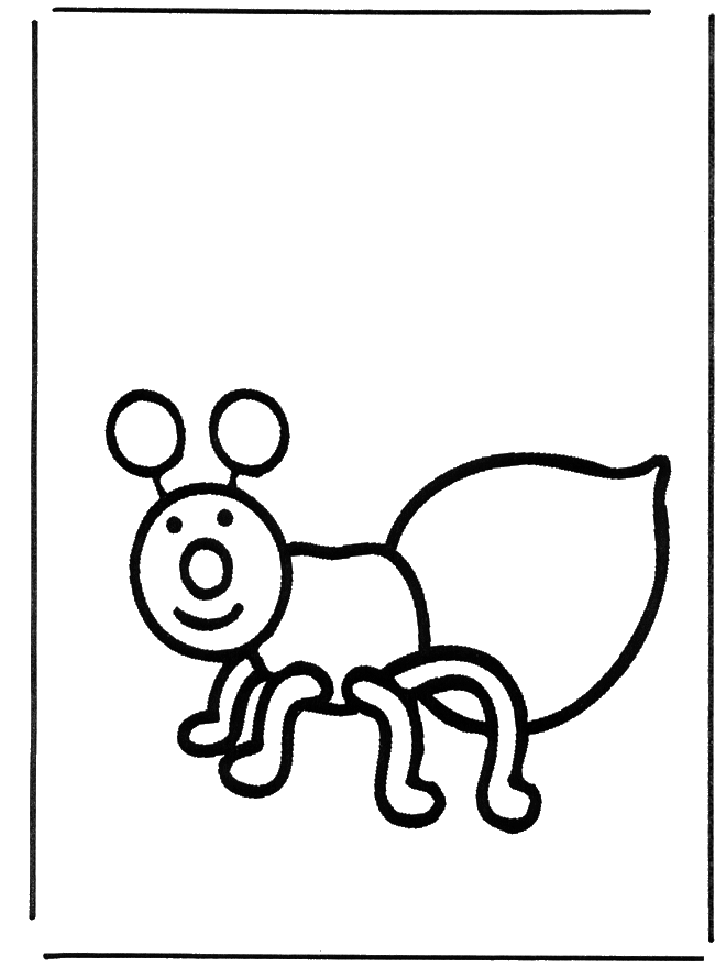 Dibujos de hormigas infantiles faciles - Imagui