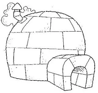 DIBUJOS DE ICEBERGS / DIBUJOS DE IGLÚS PARA COLOREAR DIBUJOS DE ICEBERGS / DIBUJOS DE IGLÚS PARA COLOREAR