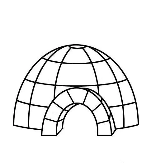 Dibujos para iluminar iglu - Imagui