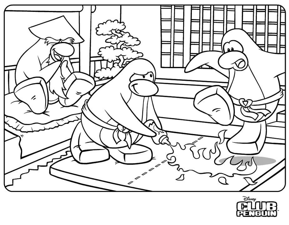 Club Penguin: Nueva página para colorear!!! | CPDia Club Penguin: Nueva página para colorear!!! | CPDia