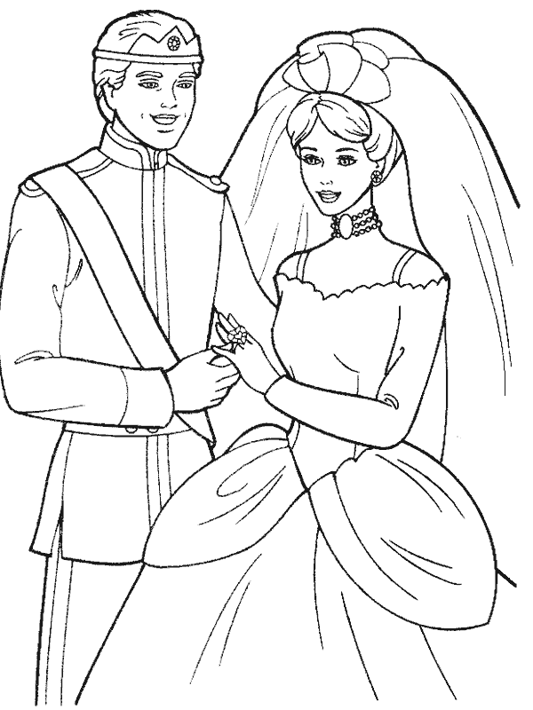 Dibujos para imprimir y colorear: Boda para colorear Dibujos para imprimir y colorear: Boda para colorear