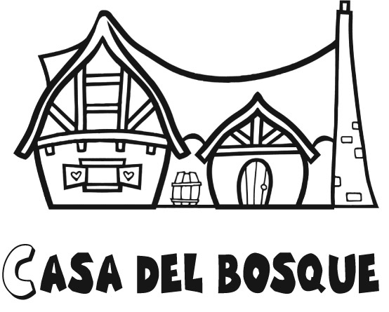 Dibujos para imprimir y colorear: Casas para colorear Dibujos para imprimir y colorear: Casas para colorear