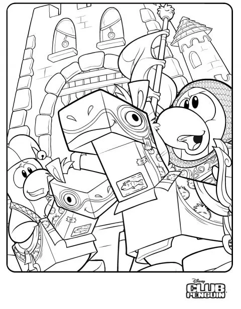 trucos de club penguin: nueva imagen para colorear trucos de club penguin: nueva imagen para colorear