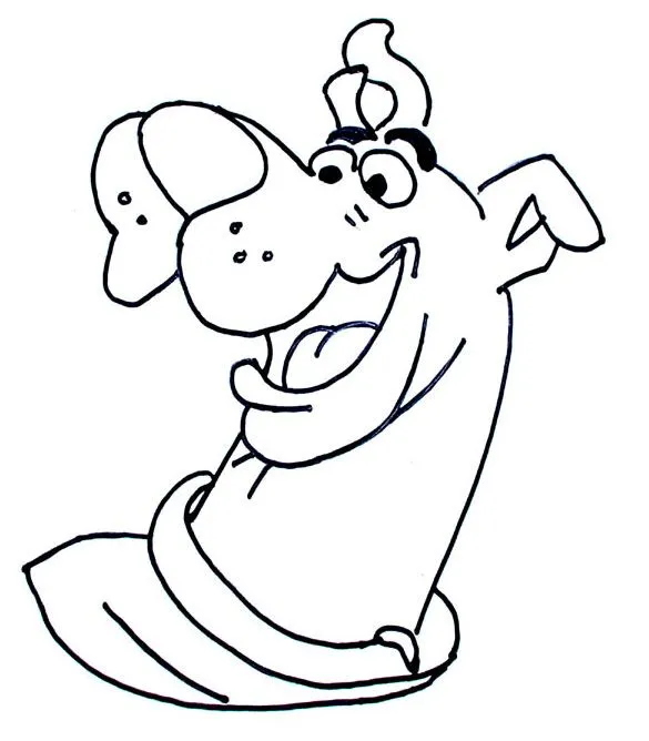 Dibujos para imprimir y colorear: Colorear Scooby Doo Dibujos para imprimir y colorear: Colorear Scooby Doo