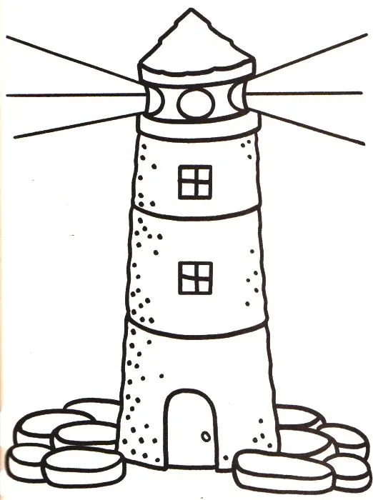 Dibujos de farol para colorear - Imagui