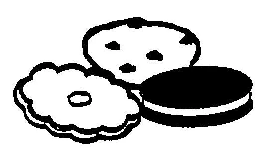 Dibujos para imprimir y colorear: Galletas para colorear Dibujos para imprimir y colorear: Galletas para colorear