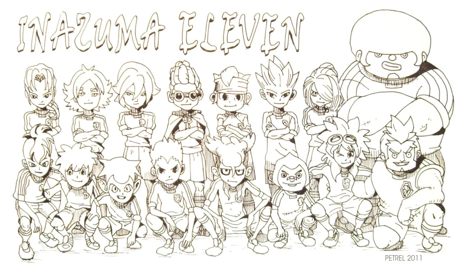 Dibujos inazuma eleven para colorear imprimir - Imagui