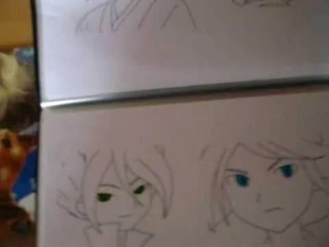 mis dibujos de inazuma eleven xd - YouTube