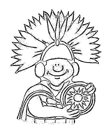 Dibujos Incas del Perú para colorear - Manualidades Infantiles Dibujos Incas del Perú para colorear - Manualidades Infantiles