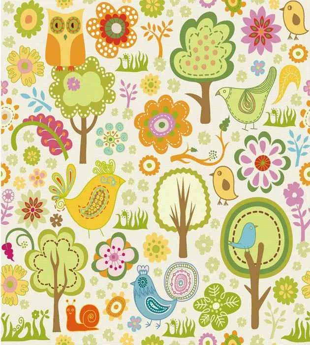 Dibujos infantiles con animales, flores y plantas en formato ... Dibujos infantiles con animales, flores y plantas en formato ...