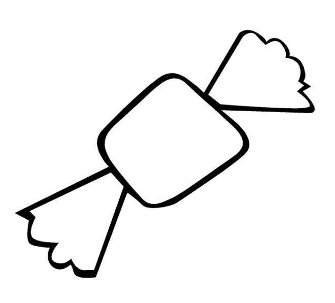 Dibujos infantiles de caramelos para colorear - Imagui