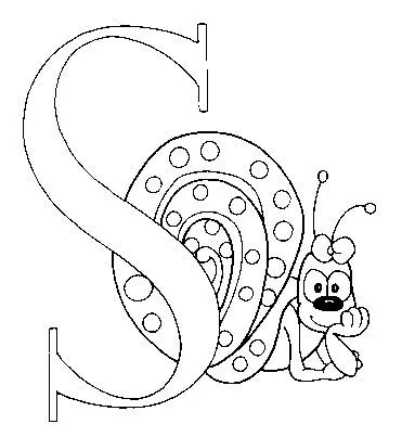 DIBUJOS INFANTILES PARA COLOREAR CON LA LETRA S DIBUJOS INFANTILES PARA COLOREAR CON LA LETRA S