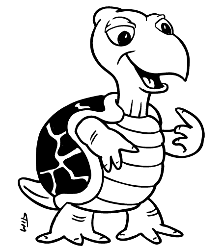 Tortugas para imprimir y colorear - Imagui