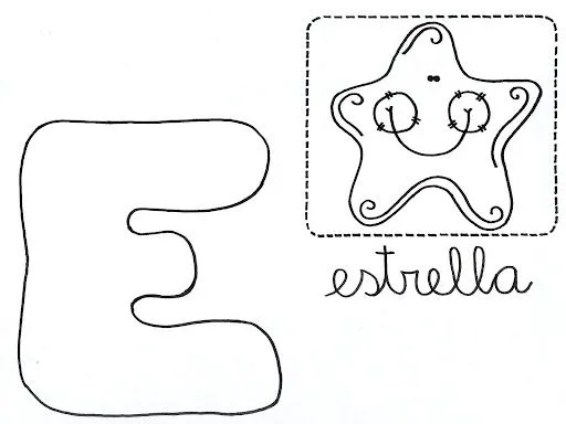 Dibujos de vocales para colorear e imprimir - Imagui