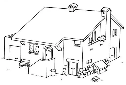 DIBUJOS INFANTILES DE GRANJA. COLOREA TU GRANJA