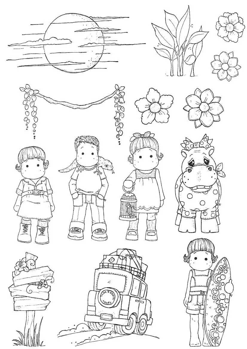 dibujos infantiles para imprimir
