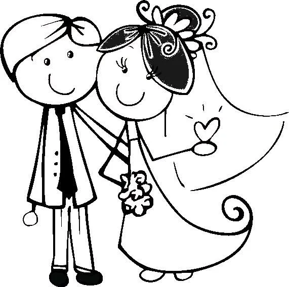 Dibujos novios - Imagui