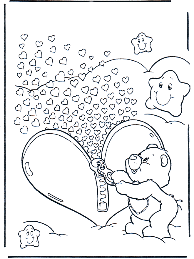 Dibujos Infantiles / Osos amorosos / Corazones de Oso Amoroso Dibujos Infantiles / Osos amorosos / Corazones de Oso Amoroso