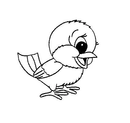 Pajaritos para calcar - Imagui