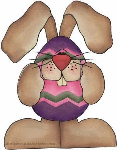 DIBUJOS INFANTILES DE PASCUA PARA NIÑOS