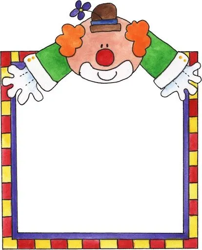 DIBUJOS INFANTILES DE PAYASOS