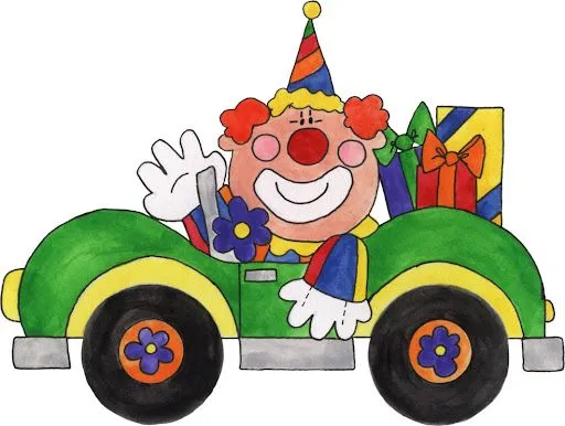 DIBUJOS INFANTILES DE PAYASOS