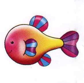 DIBUJOS INFANTILES DE PECES Y ANIMALES MARINOS