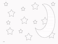 ... Estrellas y luna para pintar para infantiles y preescolares gratis ... Estrellas y luna para pintar para infantiles y preescolares gratis