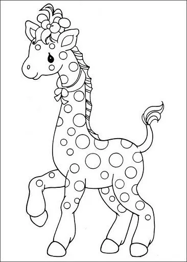 Dibujos infantiles de precious Moments para colorear