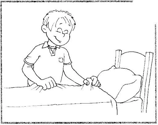 Obligaciones en casa de los niños para pintar - Imagui