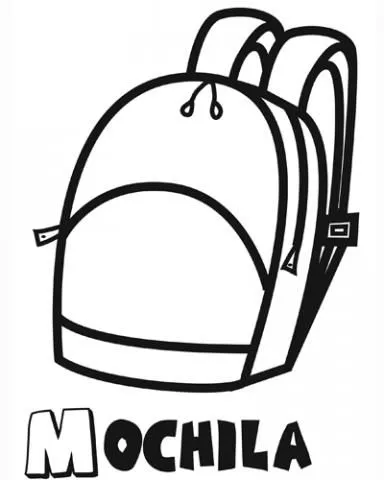 Dibujos infantiles de utiles escolares para pintar imprimir gratis ...