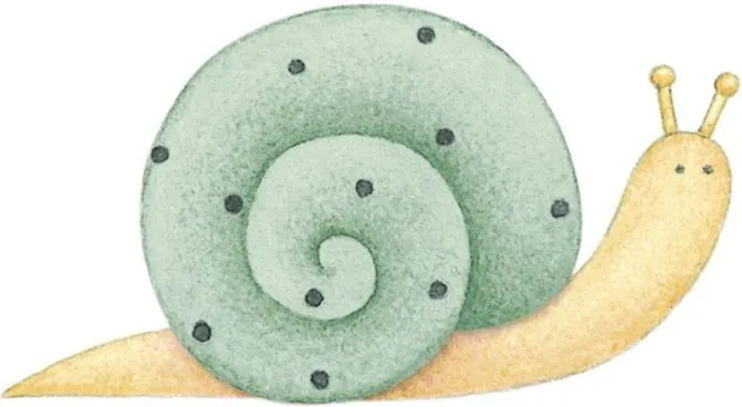 Caracol para imprimir