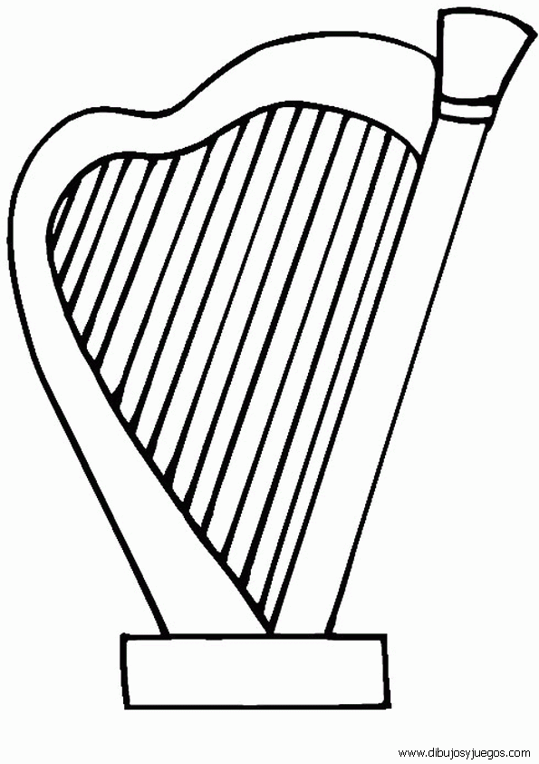 dibujos-instrumentos-musicales-024 | Dibujos y juegos, para pintar ... dibujos-instrumentos-musicales-024 | Dibujos y juegos, para pintar ...