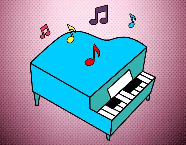 Dibujos de Instrumentos musicales para Colorear - Dibujos.net