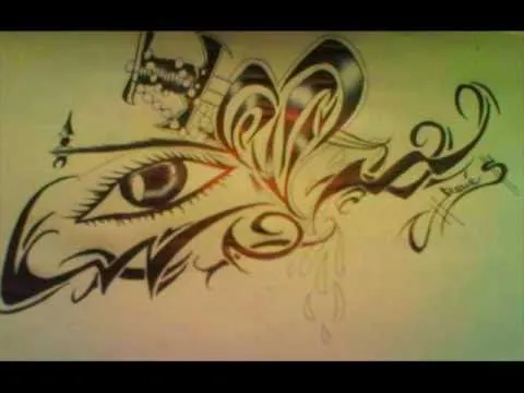 mis dibujos inventados a computadora y a mano - YouTube