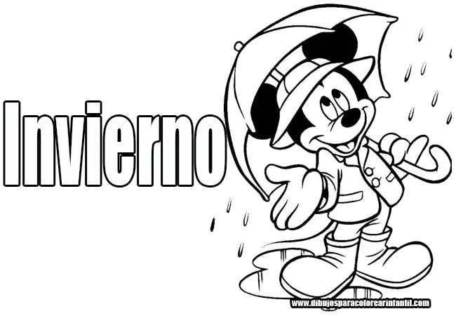 Dibujos de Invierno para colorear ~ Dibujos para Colorear Infantil Dibujos de Invierno para colorear ~ Dibujos para Colorear Infantil