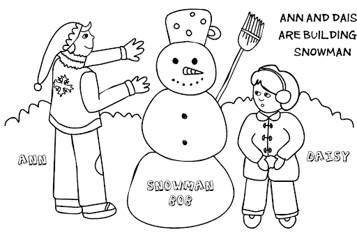 DIBUJOS PARA COLOREAR DEL INVIERNO – ACTIVIDADES DE INVIERNO PARA ...