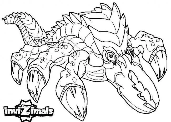 Dibujos de Invizimals para imprimir y colorear - Scissorbeak ... Dibujos de Invizimals para imprimir y colorear - Scissorbeak ...