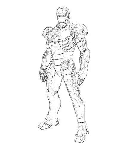 Dibujos de iron man 3 para colorear - Imagui