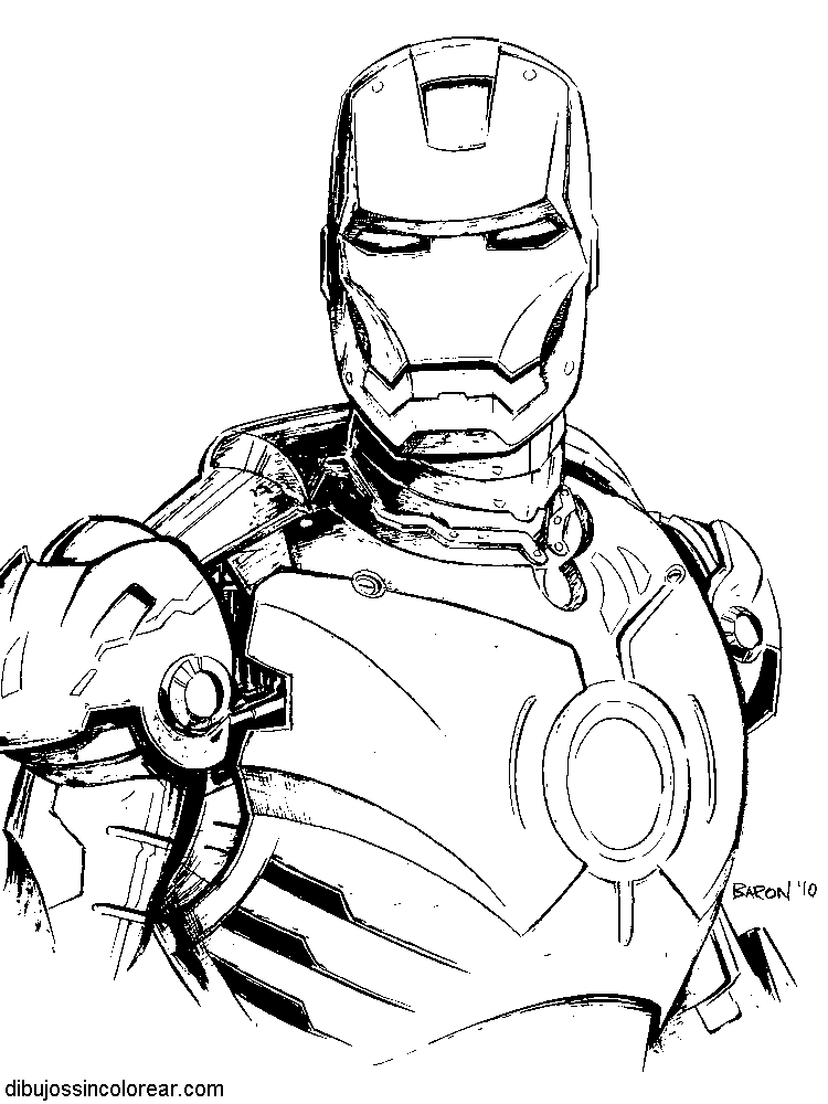 Iron man 3 imagenes para colorear - Imagui