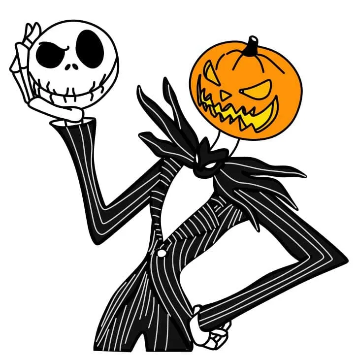 Dibujos de Jack Skellington - Cómo dibujar Jack Skellington paso a paso Dibujos de Jack Skellington - Cómo dibujar Jack Skellington paso a paso