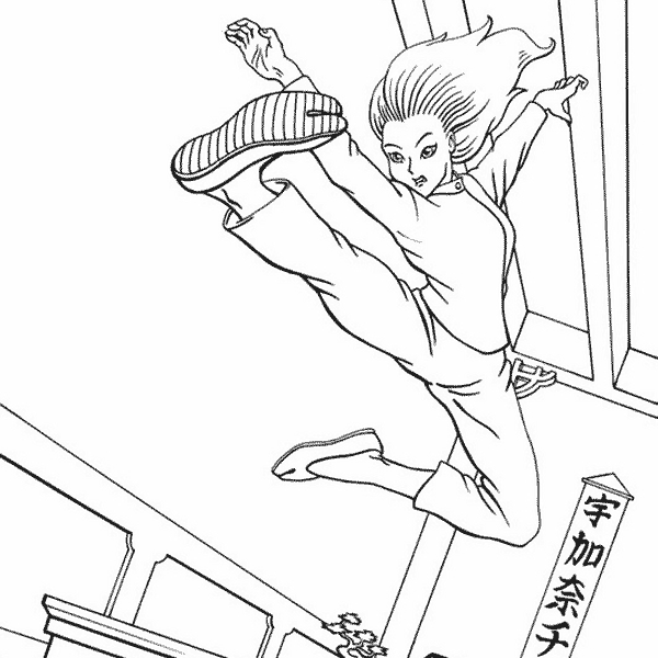 dibujos japoneses Colouring Pages