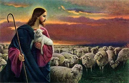Dibujos de Jesus y sus ovejas - Imagui