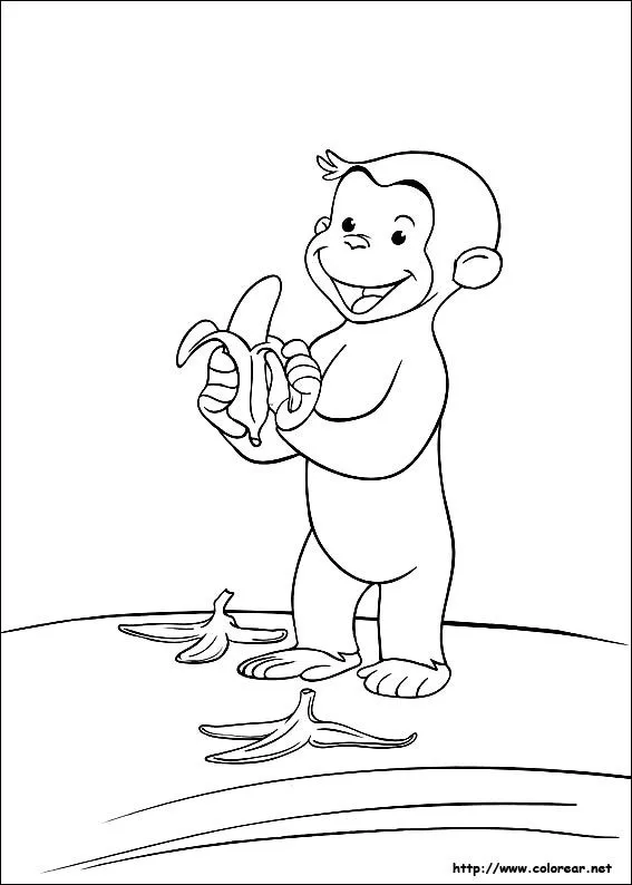 Dibujos de Jorge el curioso para colorear en Colorear. Dibujos de Jorge el curioso para colorear en Colorear.