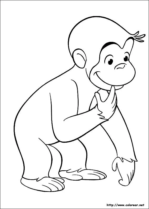 Dibujos de Jorge el curioso para colorear en Colorear.net Dibujos de Jorge el curioso para colorear en Colorear.net