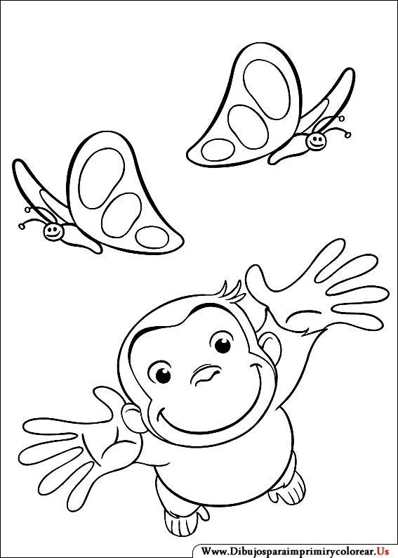 Dibujos de Jorge el curioso para Imprimir y Colorear | Para ... Dibujos de Jorge el curioso para Imprimir y Colorear | Para ...