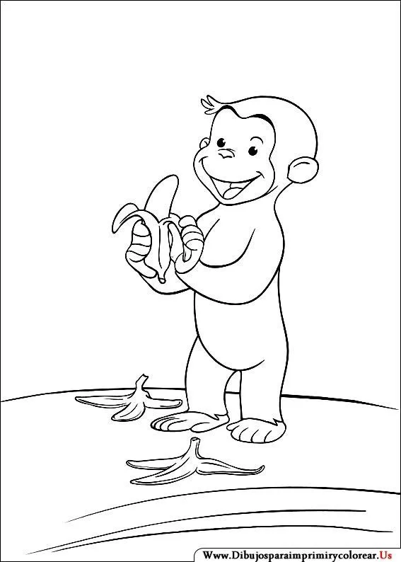 Dibujos de Jorge el curioso para Imprimir y Colorear | For kids ... Dibujos de Jorge el curioso para Imprimir y Colorear | For kids ...