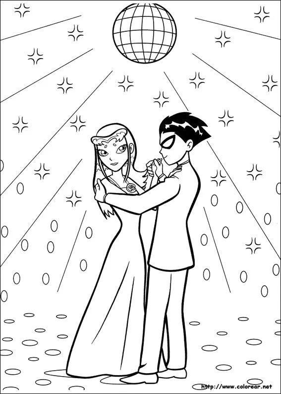 Dibujos de Los Jóvenes Titanes para colorear en Colorear.net Dibujos de Los Jóvenes Titanes para colorear en Colorear.net
