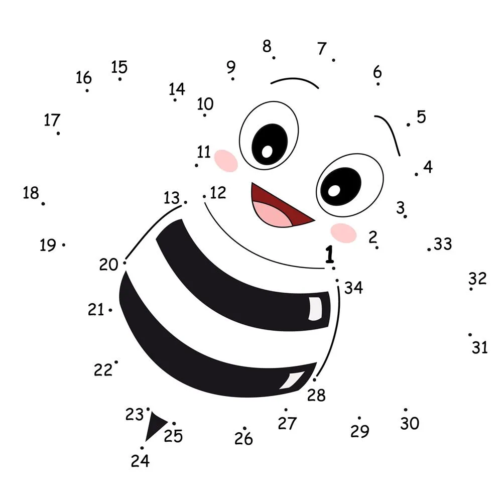 Dibujos y juegos de UNIR LOS PUNTOS para imprimir para niños Dibujos y juegos de UNIR LOS PUNTOS para imprimir para niños
