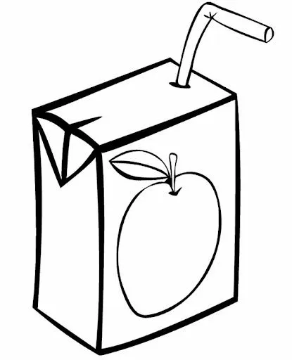 Dibujo de jugo para colorear - Imagui